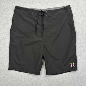 Hurley Men's Board Shorts Black Size 31
